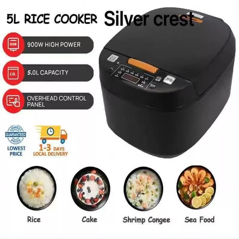 Smart Rice Cooker (Home Use) — 5L Multi-functional/Free Shipping & No Tax - small-appliances | Ghana Appliances