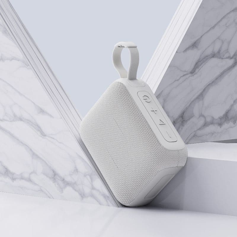 White Mini Bluetooth Speaker / Free Shipping & Tax-Free - Buy in Ghana | COD